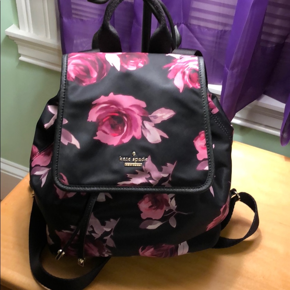 Kate Spade Alyse Wilson Road Rose min-backpack